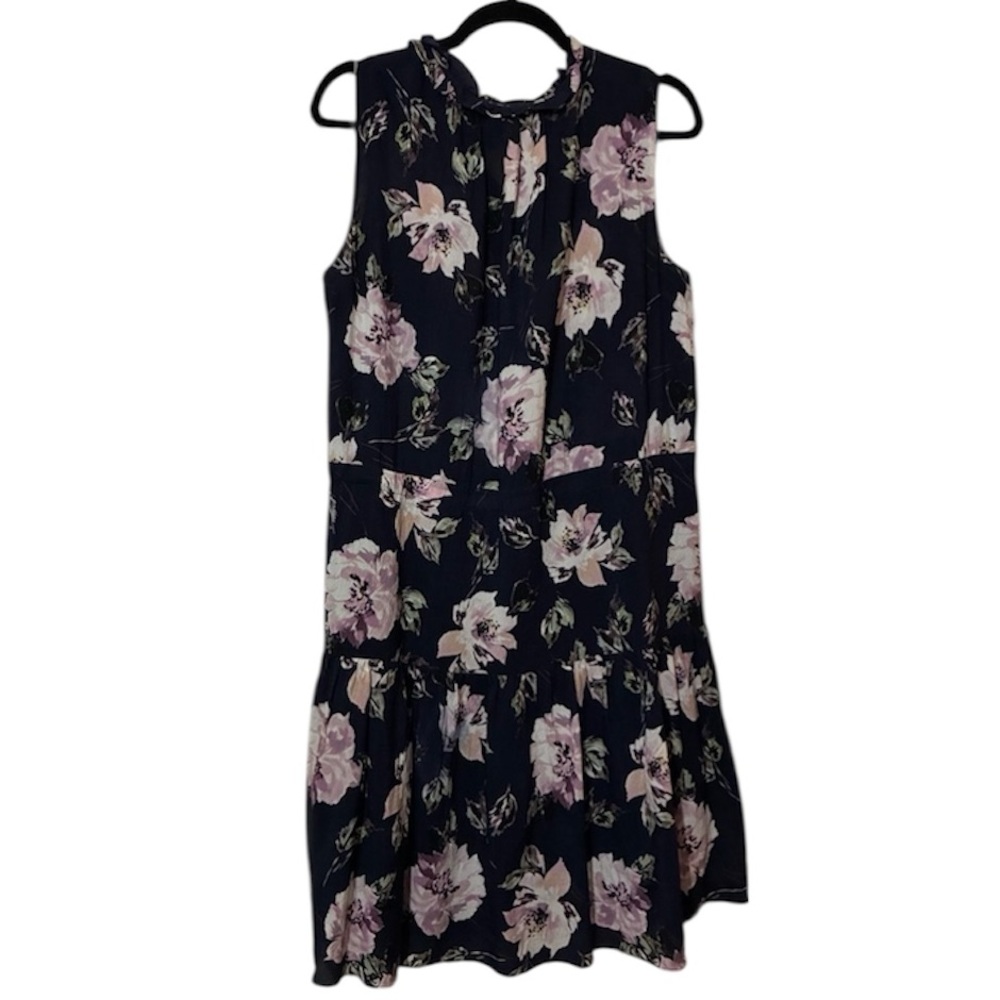 Rebecca Taylor Magnolia Floral Sleeveless Silk Dress Size 10 -As Seen on TV - Picture 15 of 15